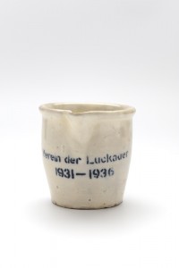 Henkeltöpfchen "Verein der Luckauer in Groß-Berlin 1931-1936"
