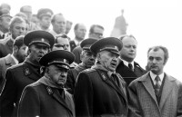 Besuch Marschall Tschuikow in der Seelower Gedenkstätte