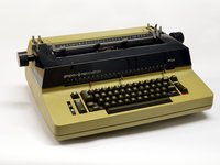 Schreibmaschine - Sperry Remington